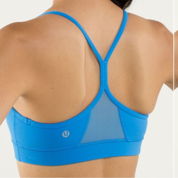 lululemon athletica Other - Lululemon Flow Y Bra IV Blue W2541S